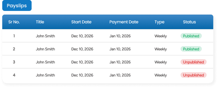 Payroll Processing